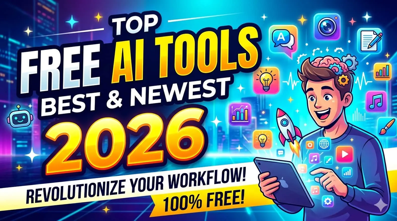 Free AI Tools 2026: Top Picks to Boost Productivity