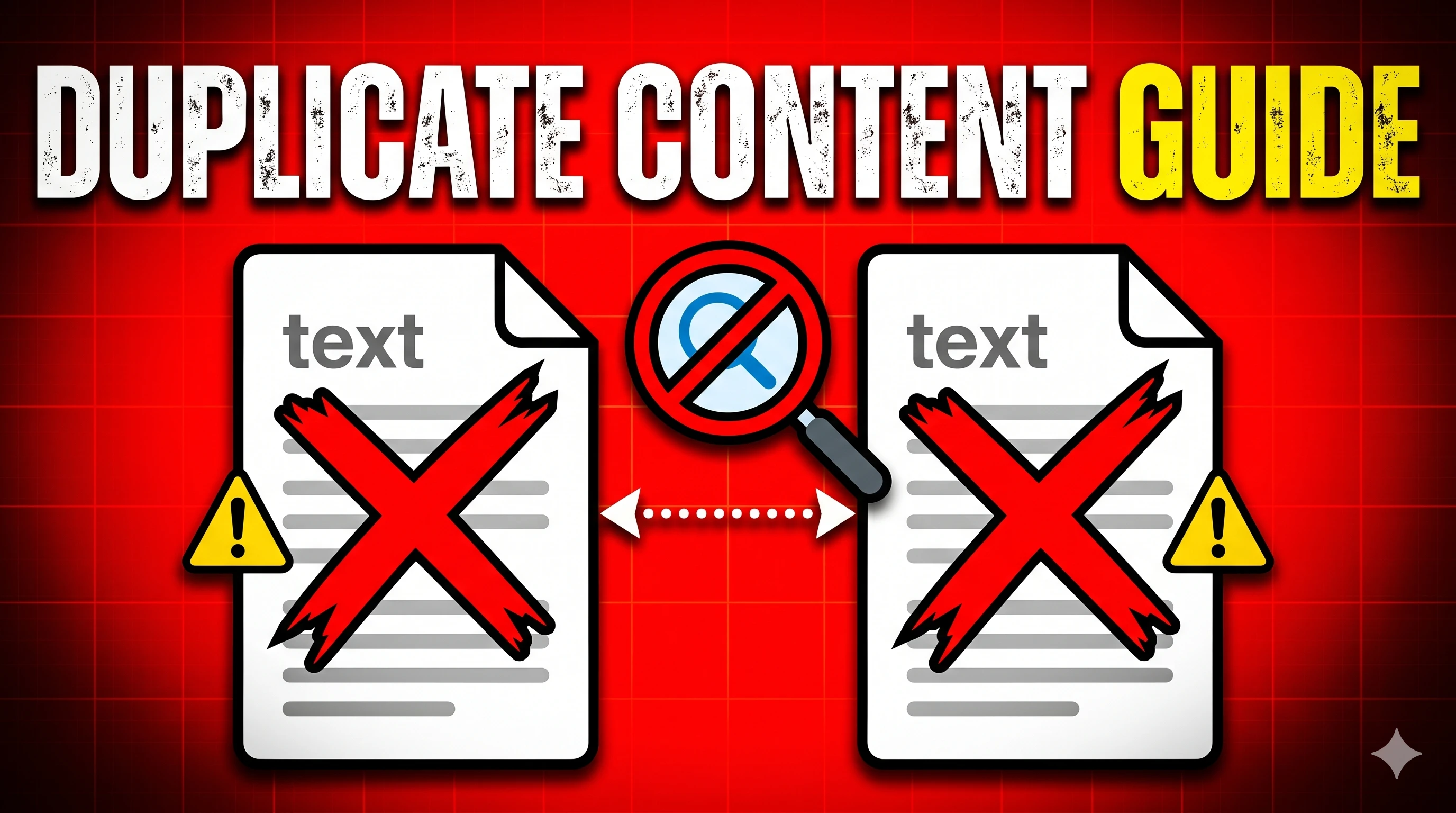 Duplicate Content Guide | SMARTCHAINE