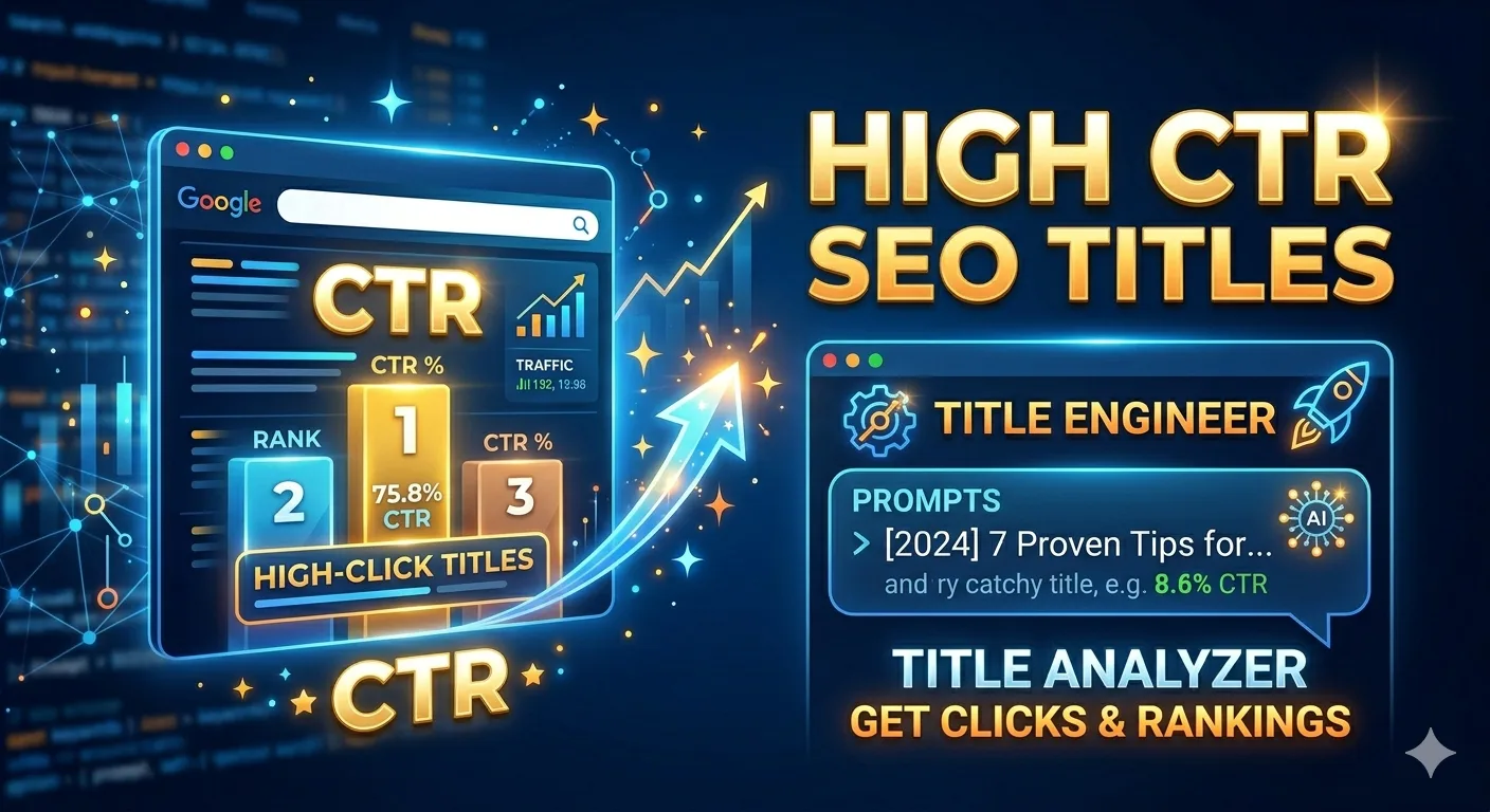 High CTR SEO Titles: 9 Proven Strategies That Actually Work