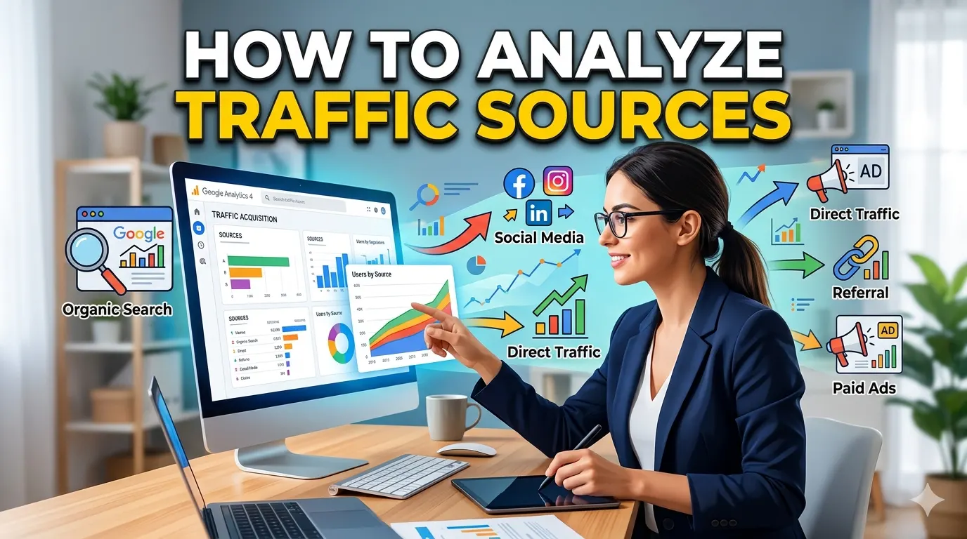 how to analyze traffic sources