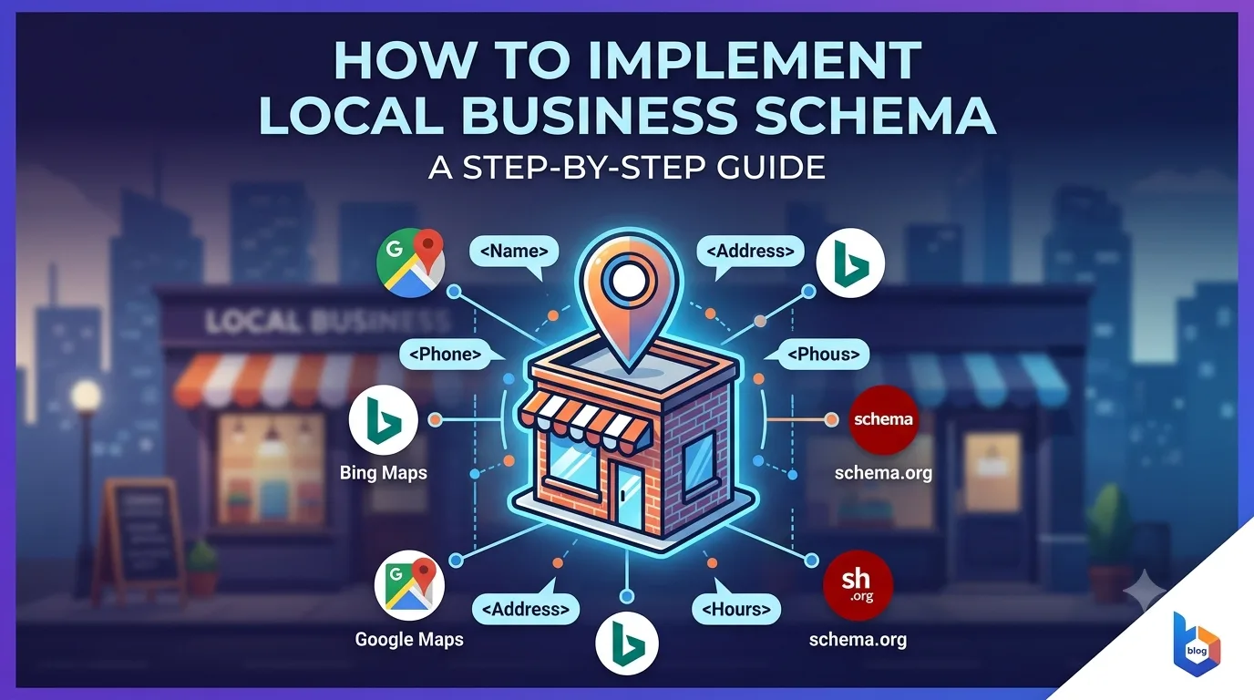 how to implement local business schema