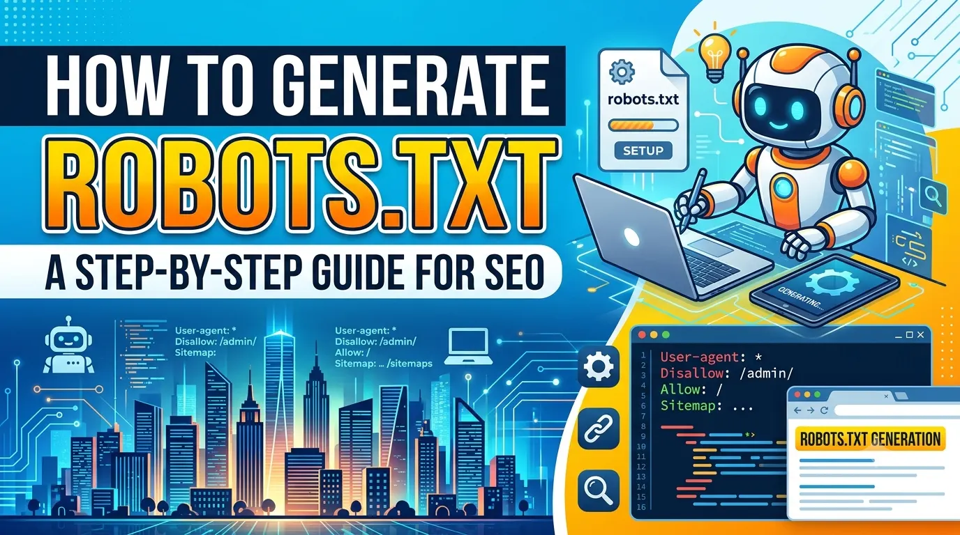 how to generate robots txt