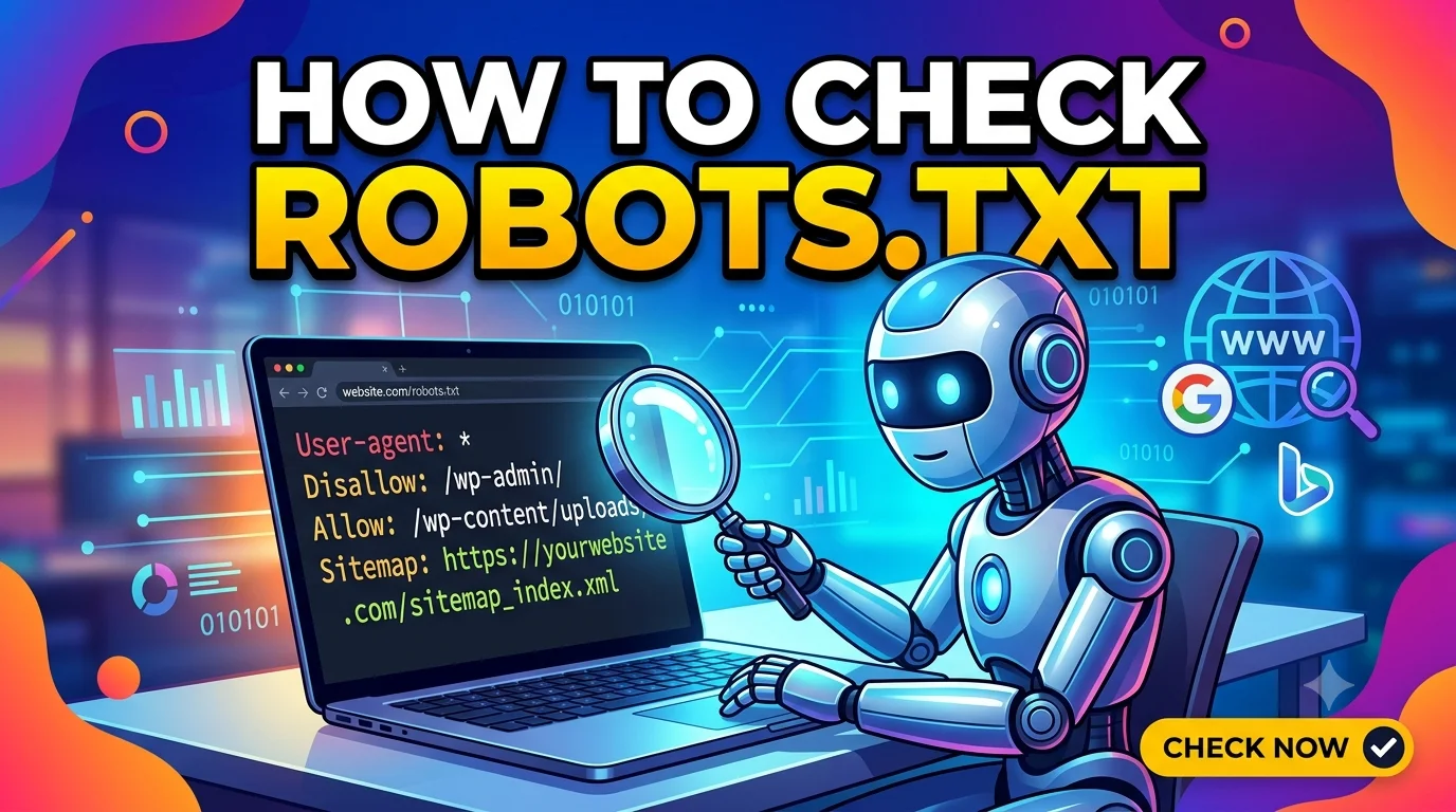 how to check robots txt