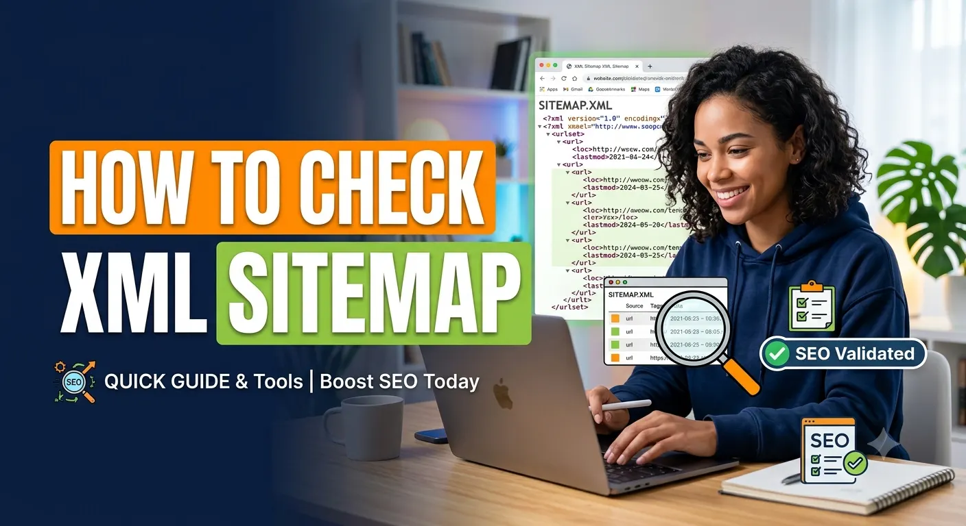 how to check xml sitemap