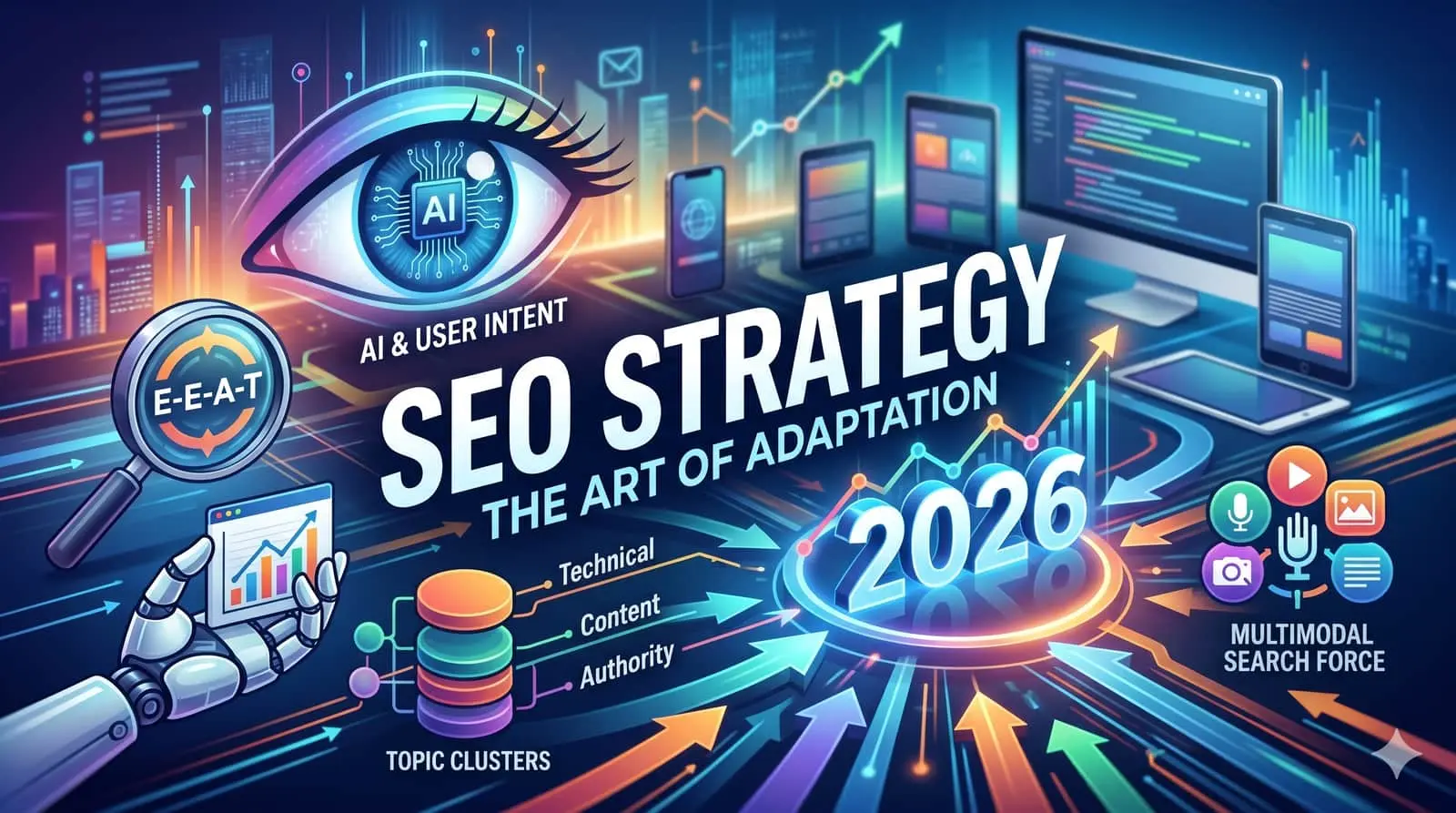 SEO strategy 2026 dashboard - SMARTCHAINE future proof ranking tools